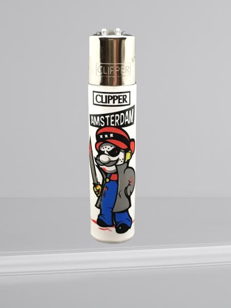 Mario XXX Amsterdam Clipper Feuerzeug